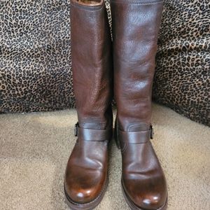 The Veronica slouch Frye boots